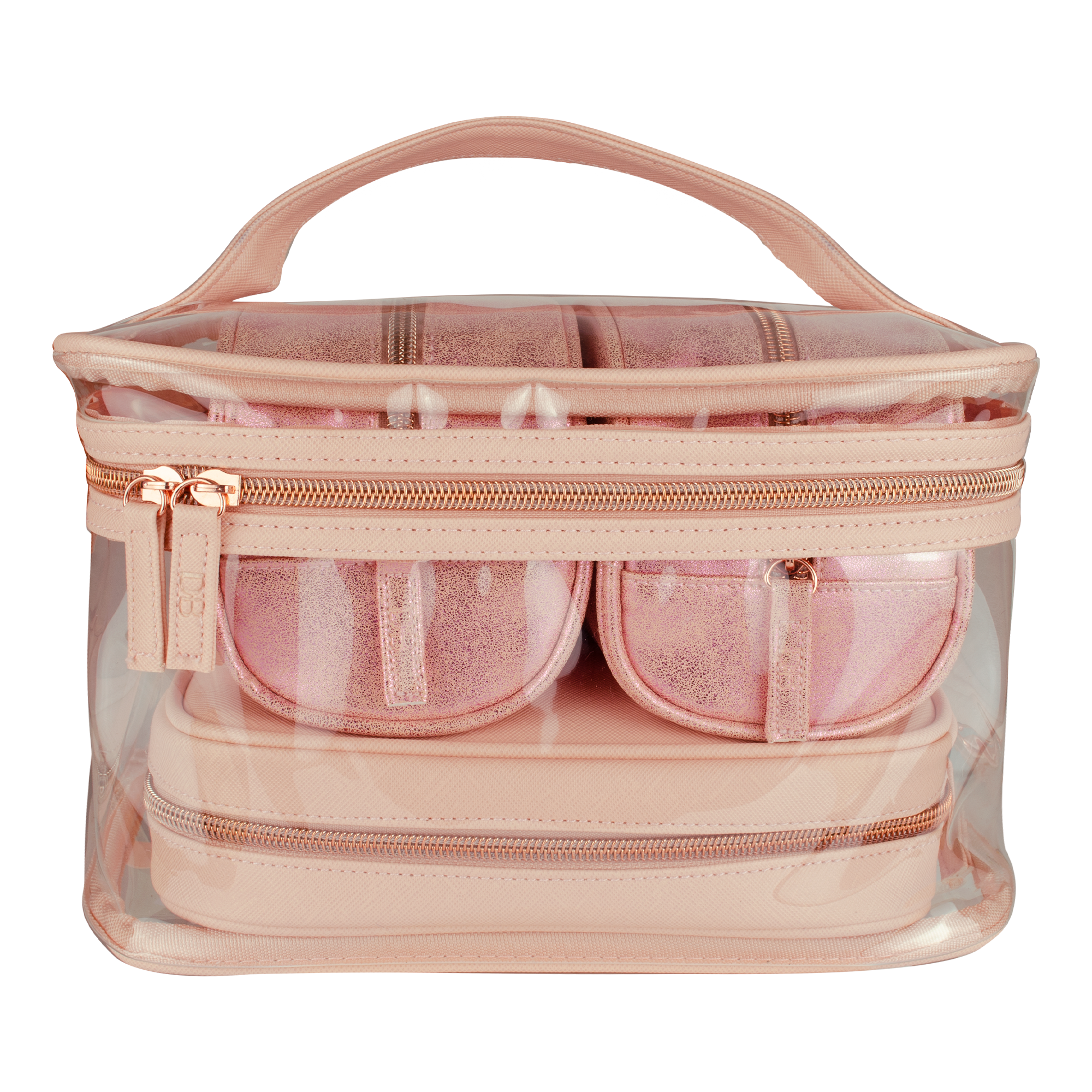 4-in-1 Beauty Makeup Bag (Sand Tropez) | DB Cosmetics