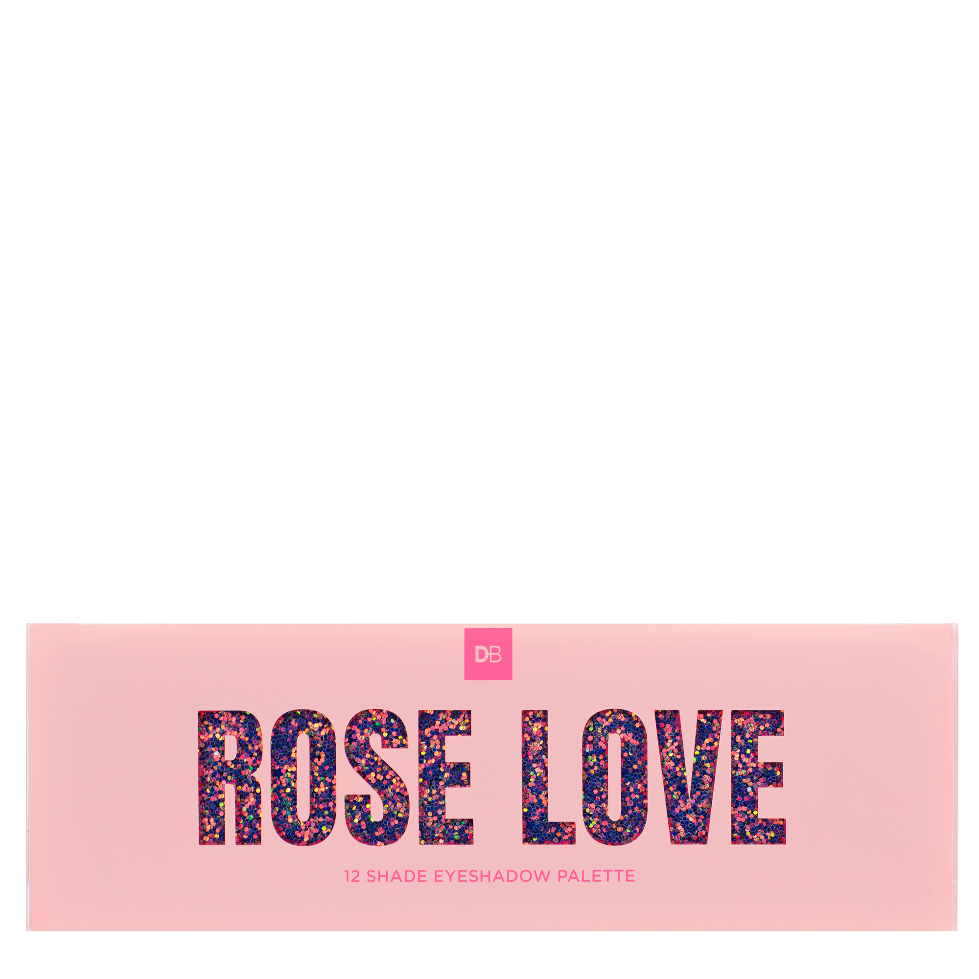 Rose Love 12 Shade Eyeshadow Palette | DB Cosmetics | Closed