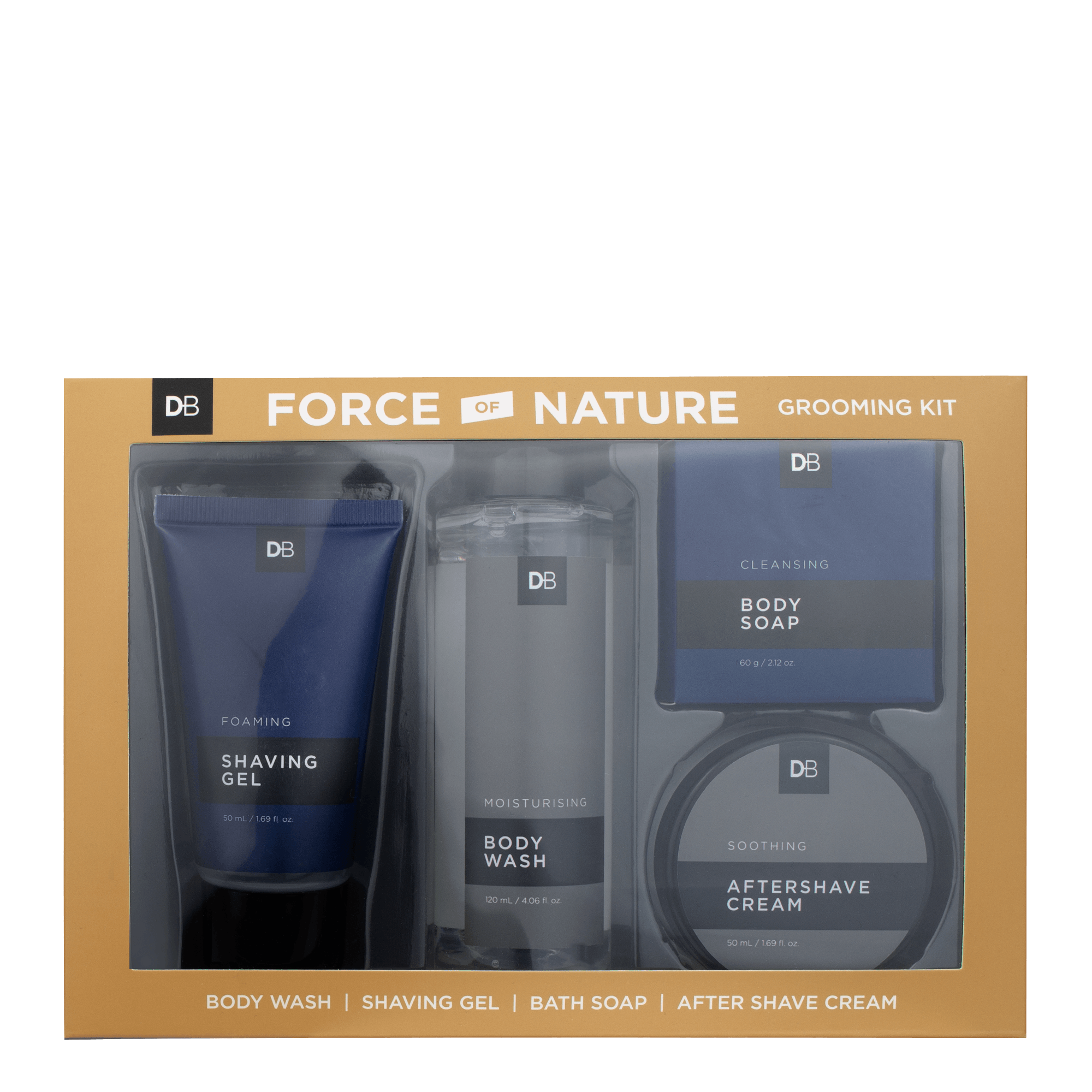 Force of Nature Grooming Kit | DB Cosmetics | 01