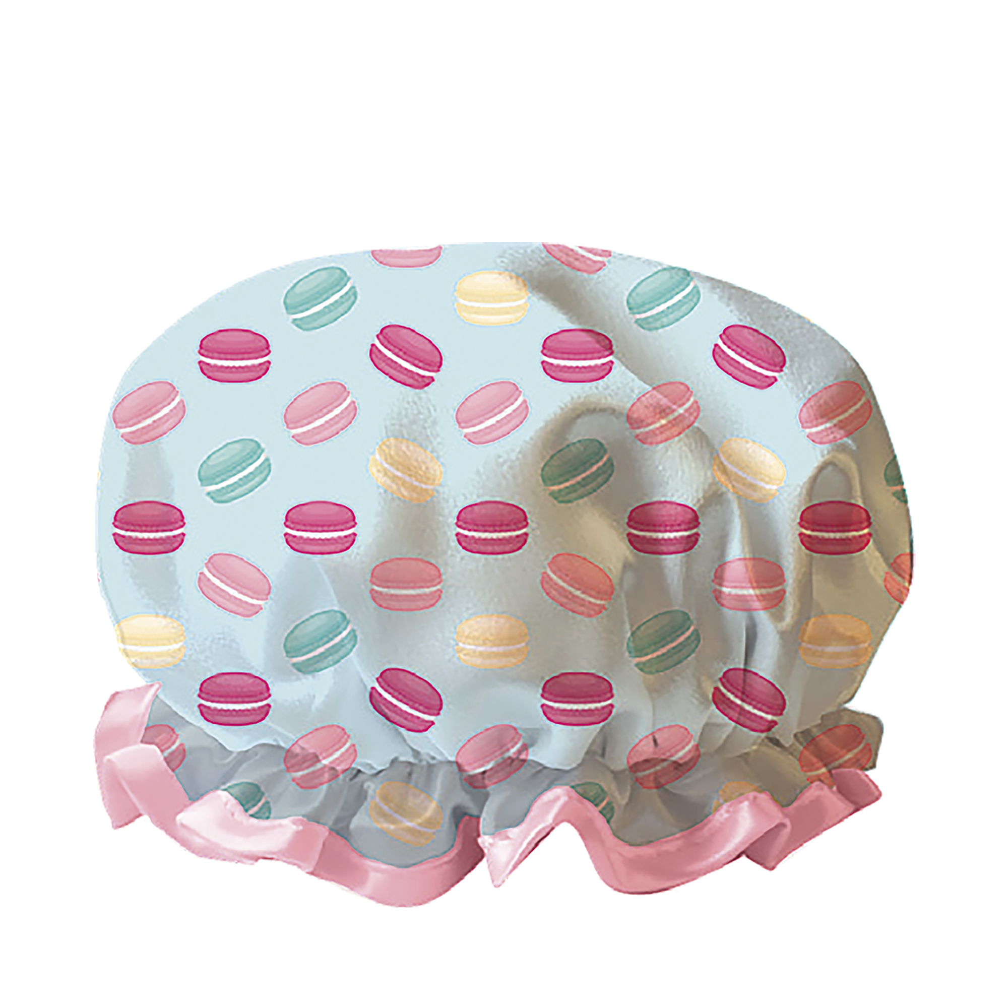 Bathroom Shower Cap (Macaroon Madness) | DB Cosmetics