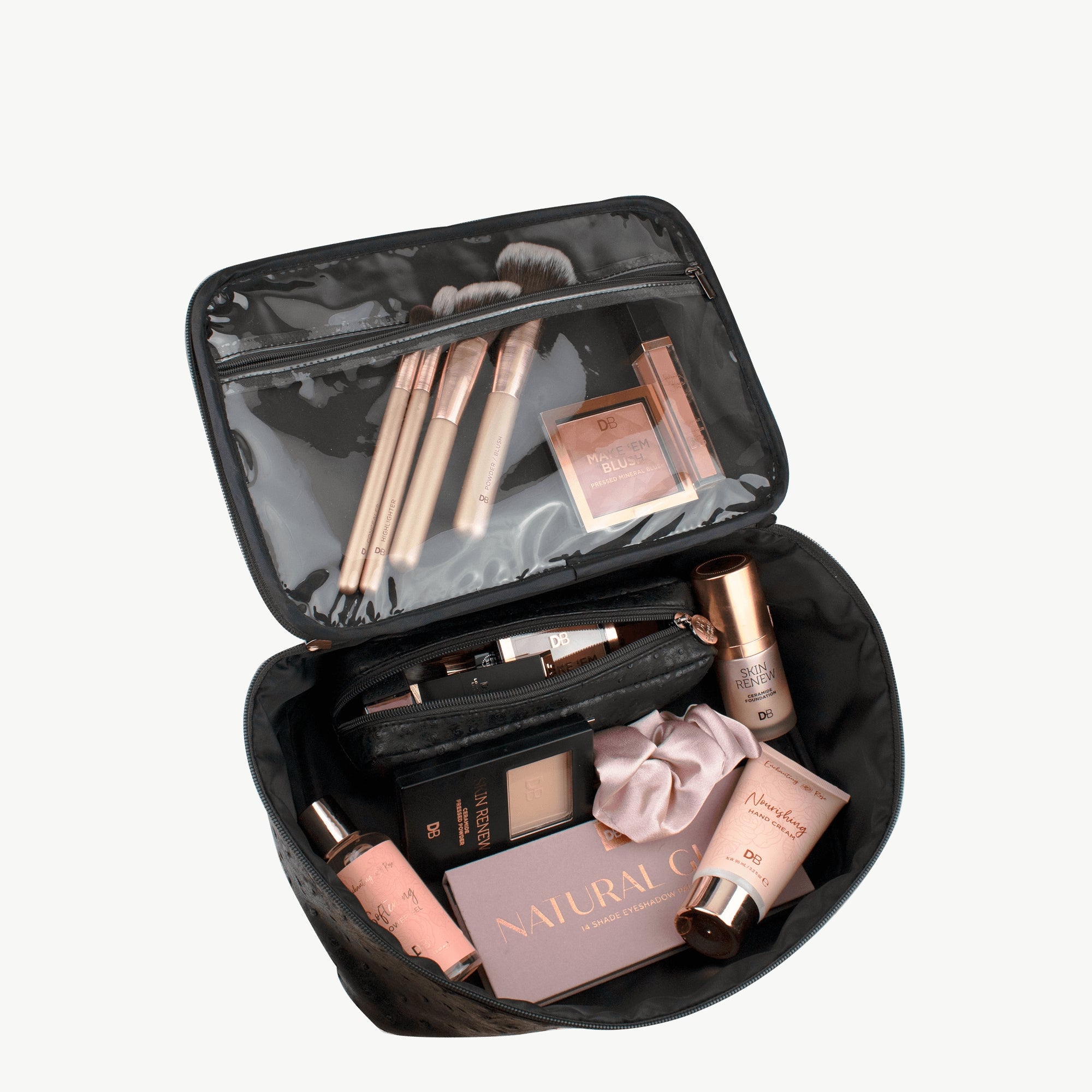 Makeup train deals case