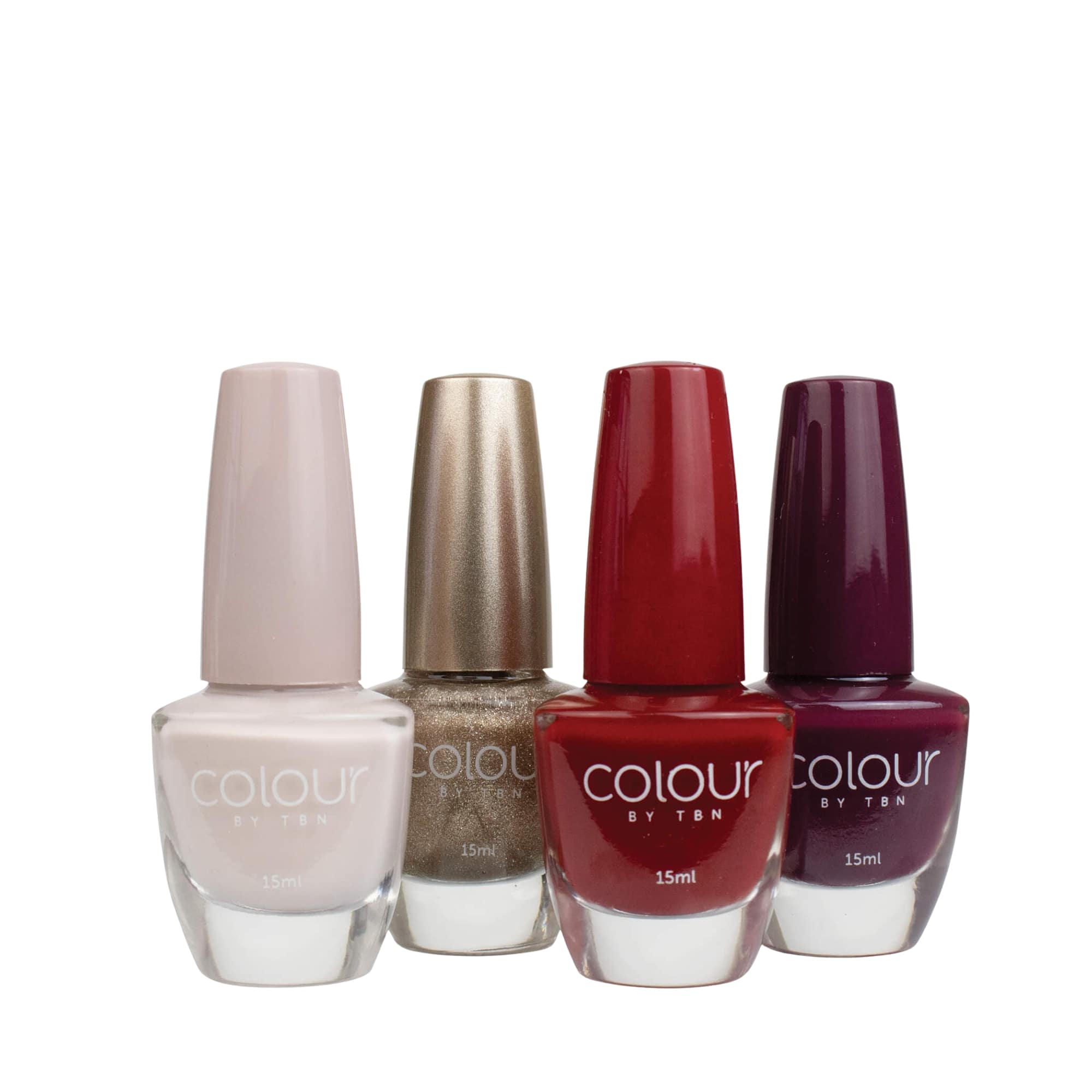 Just Because nail cube | 4 shades nail polish | DB Cosmetics