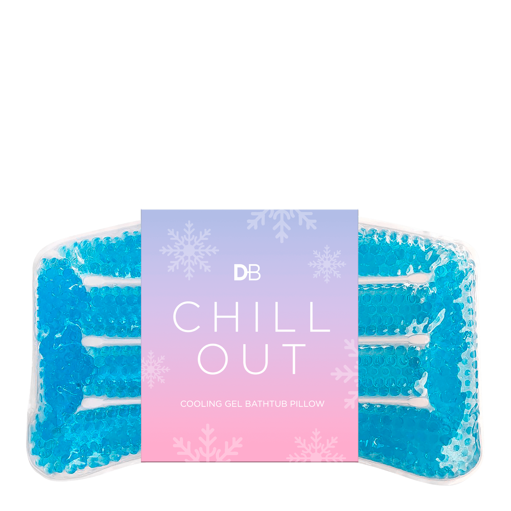 Cooling Gel Bath Pillow (Blue) | DB Cosmetics | 01