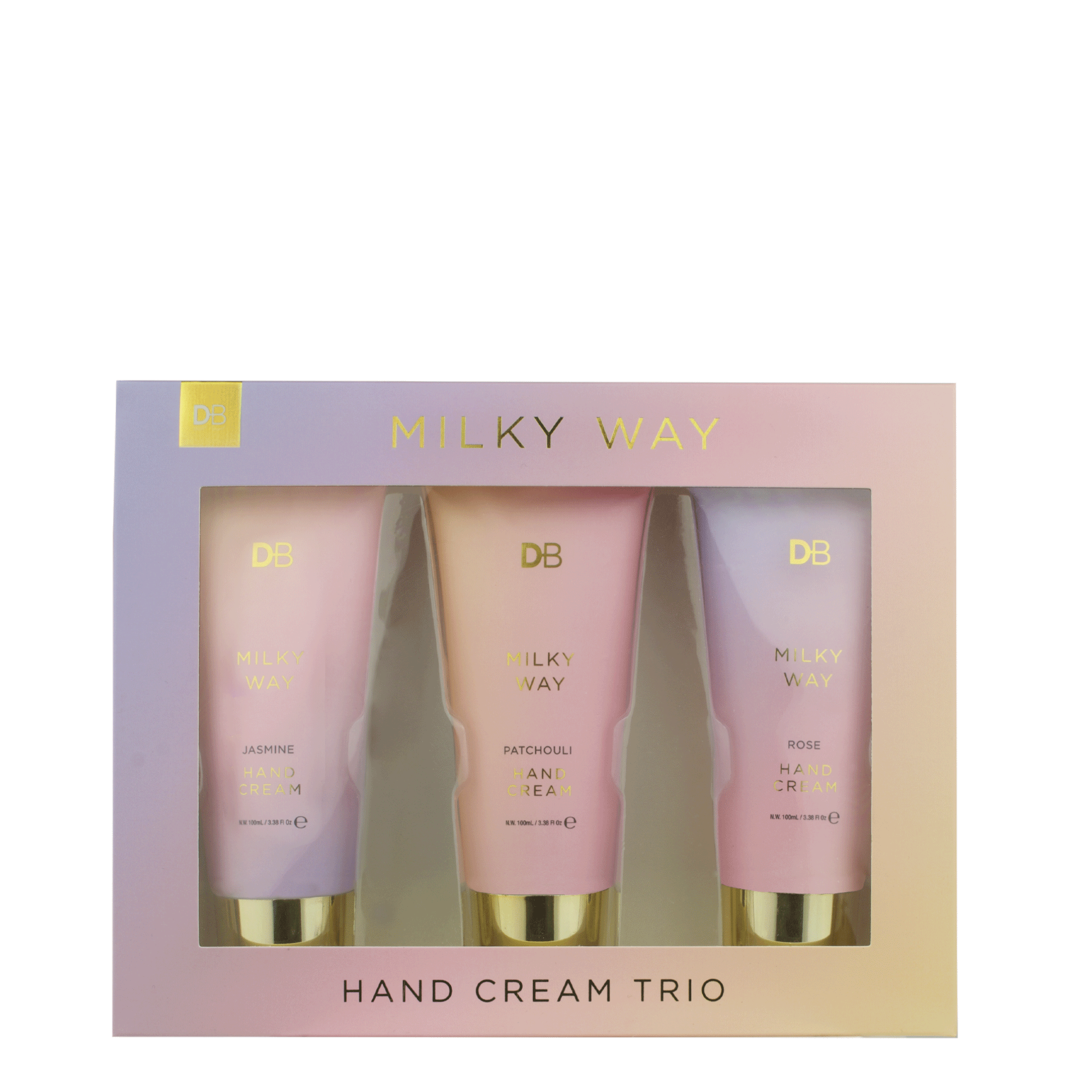 Milky Way Hand Cream Collection | DB Cosmetics | 01