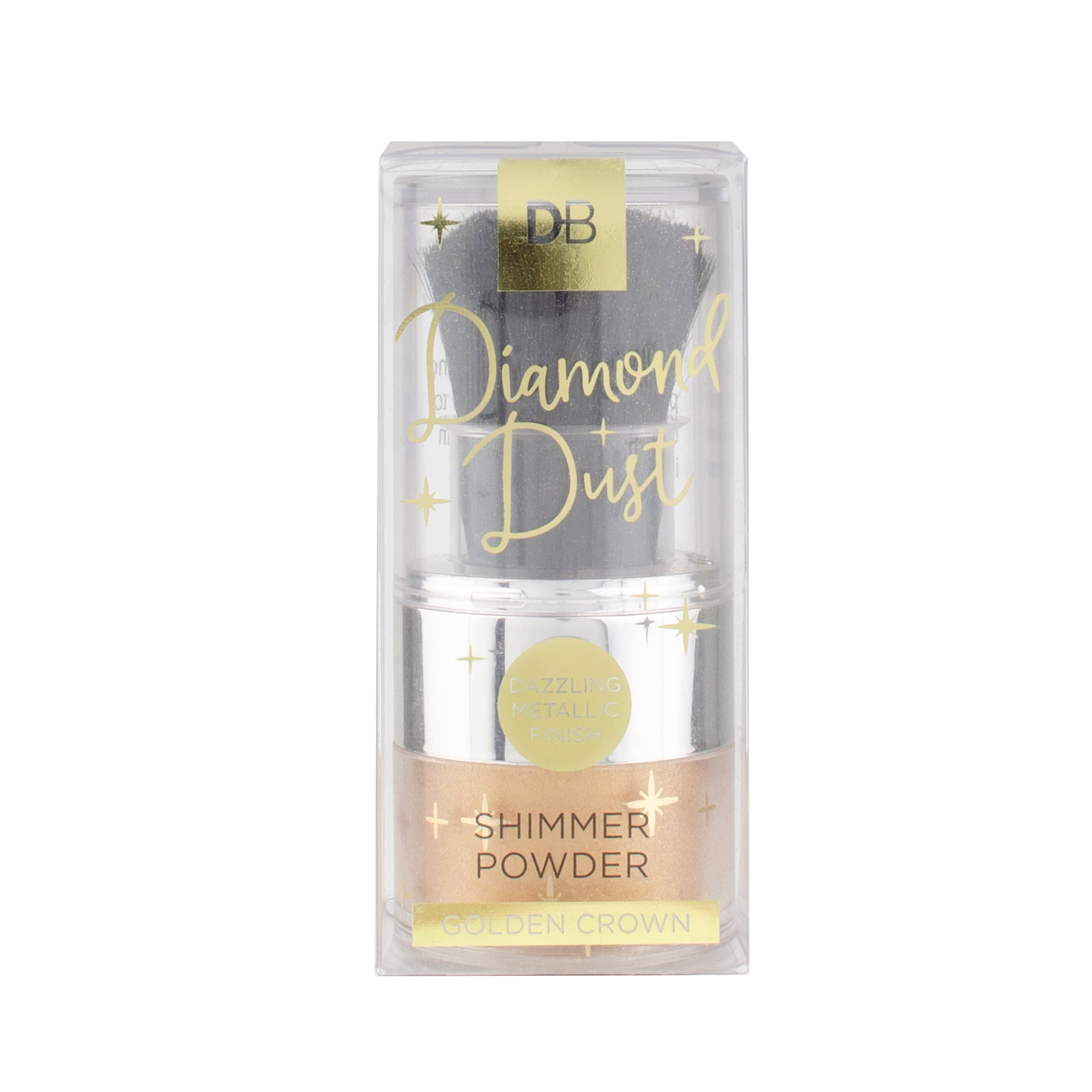 Diamond Dust Shimmer Powder (Golden Crown) | DB Cosmetics