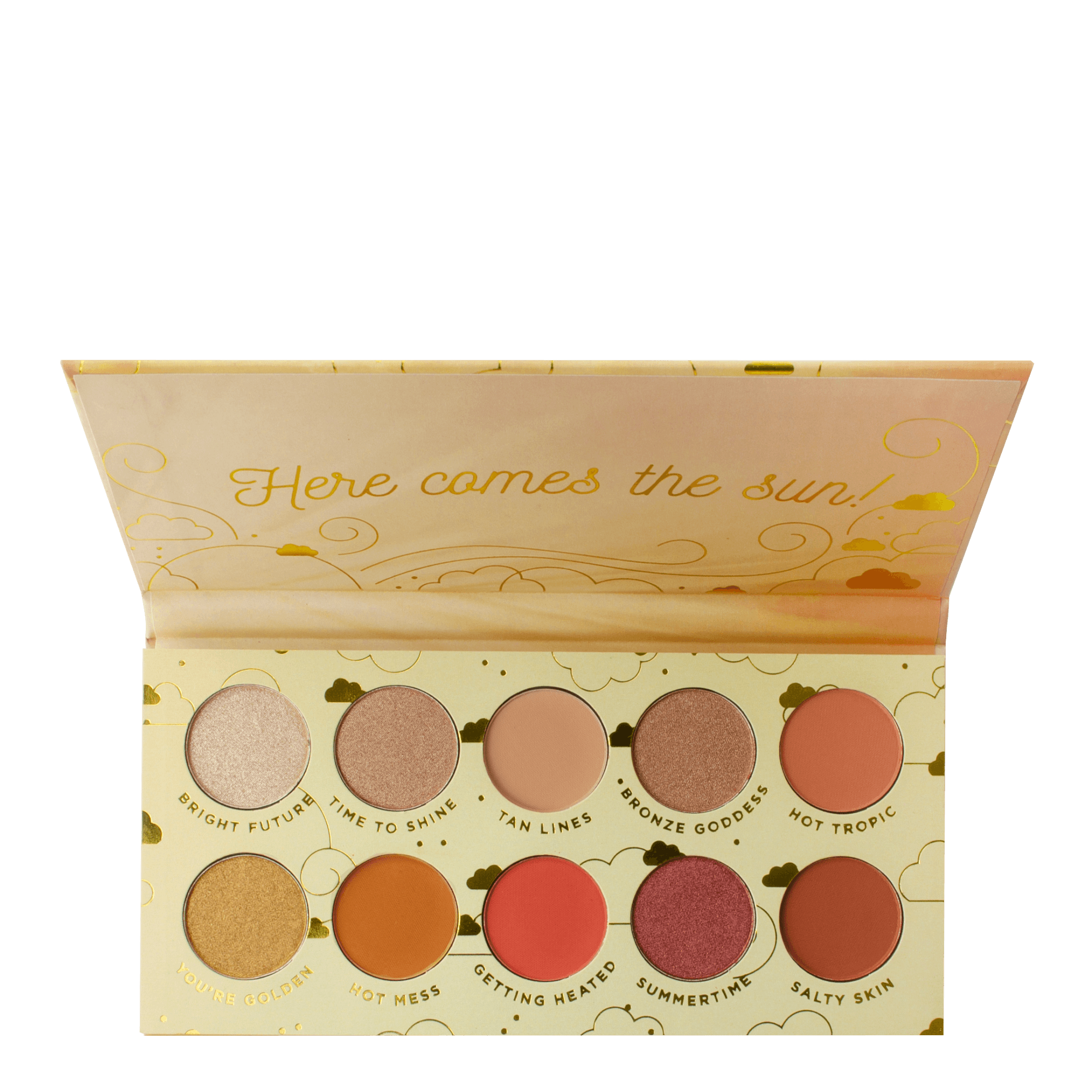 Sunny Day 10 Shade Eyeshadow Palette | DB Cosmetics | 02