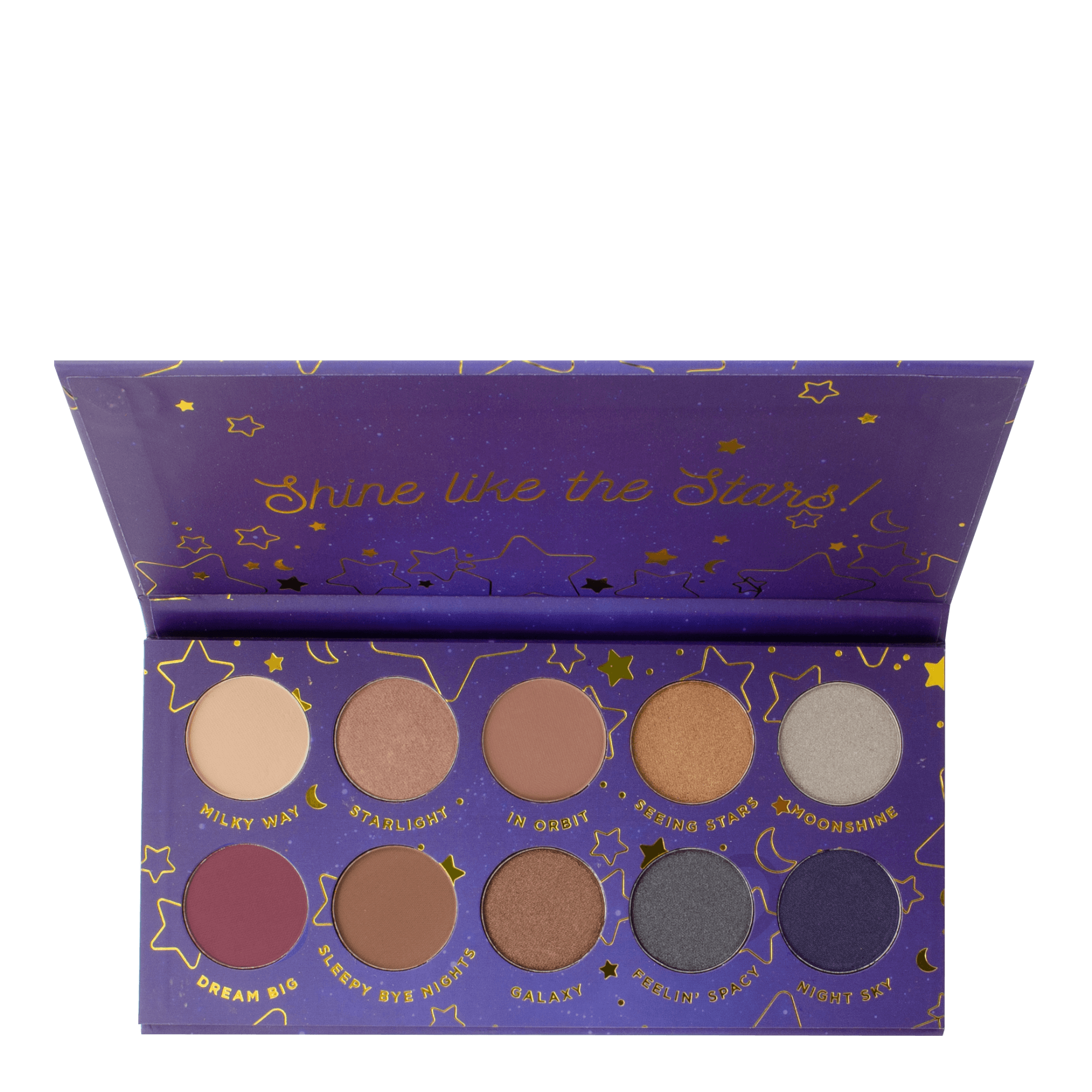 Starry Nights 10 Shade Eyeshadow Palette | DB Cosmetics | 02