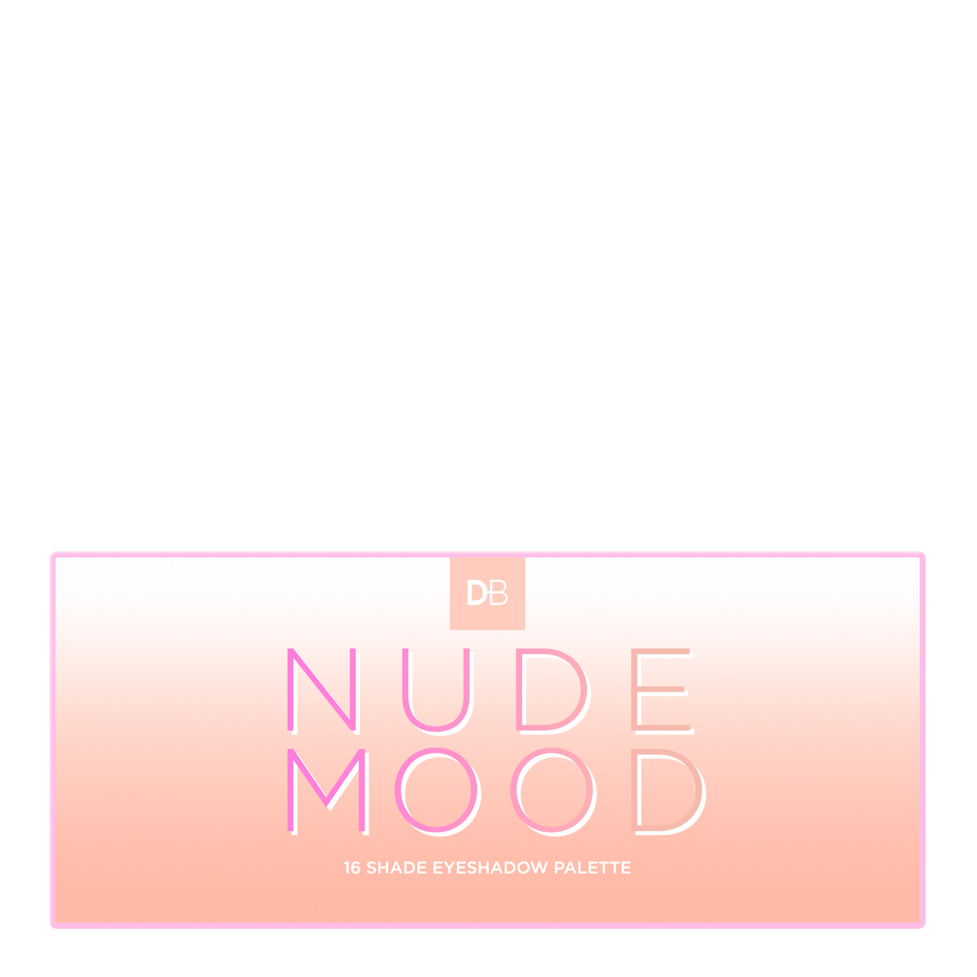 Nude Mood 16 Shade Eyeshadow Palette | DB Cosmetics | 01