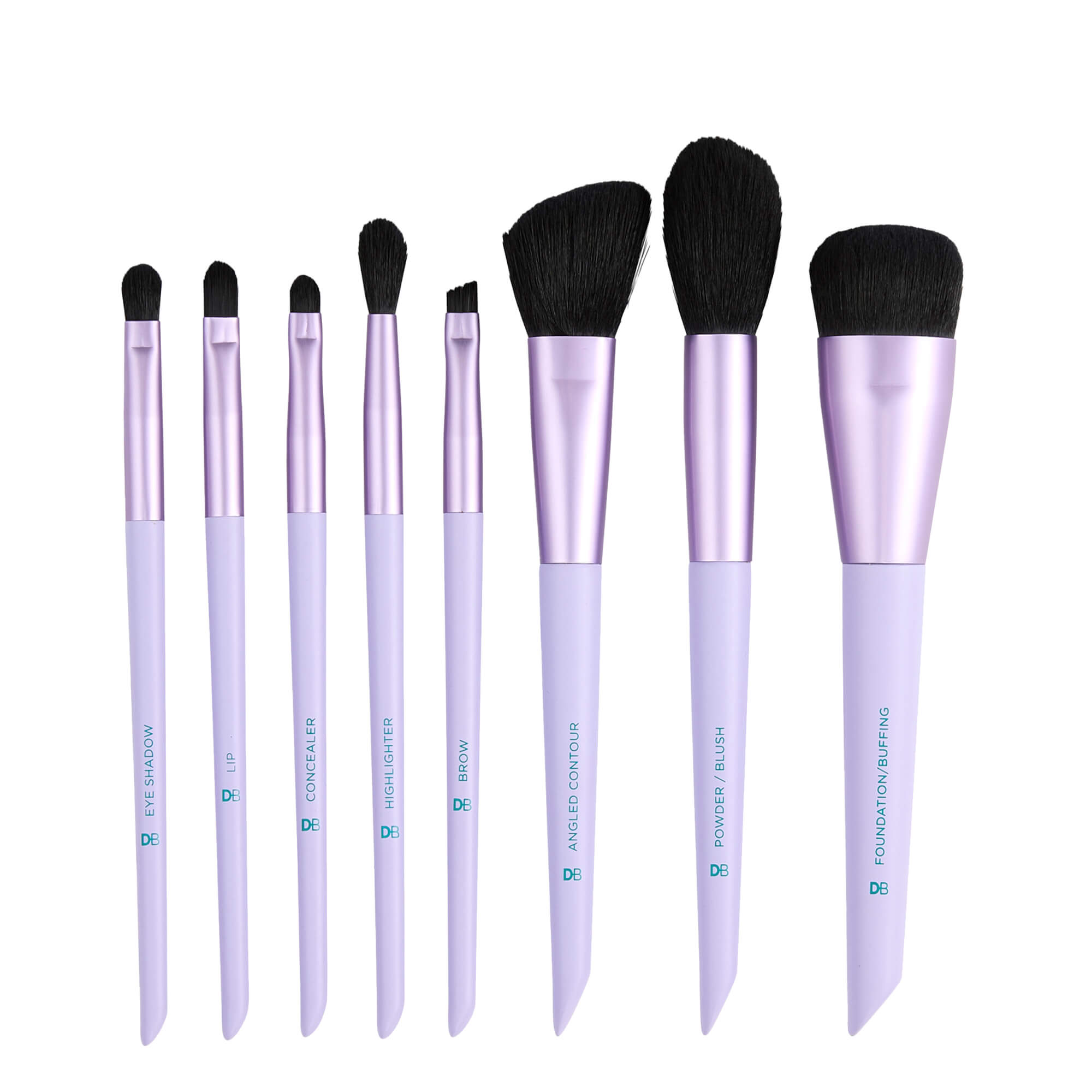 In Bloom 8 Piece Brush Set | Brushes | DB Cosmetics