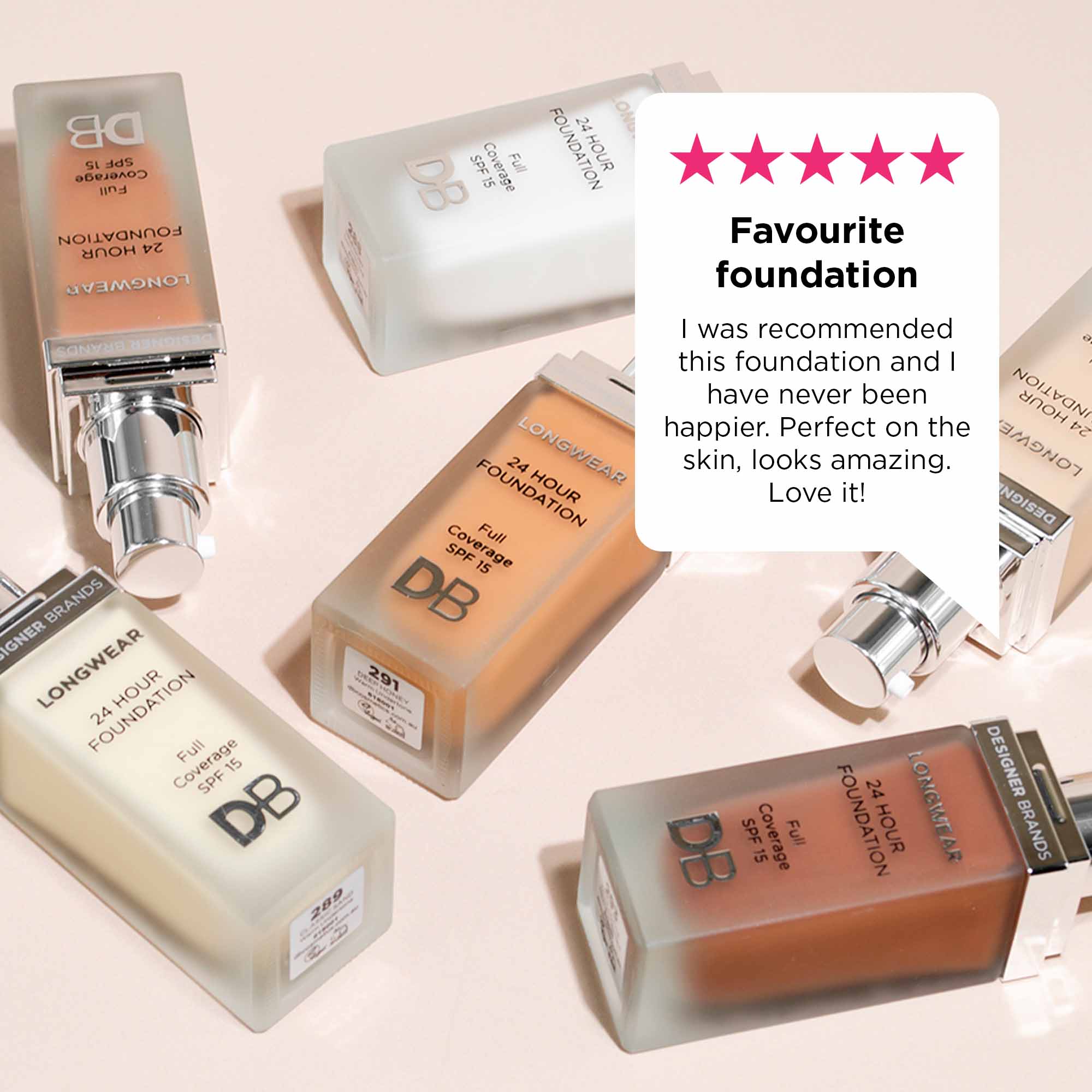 Longwear 24 Hour Foundation Hero Review | DB Cosmetics