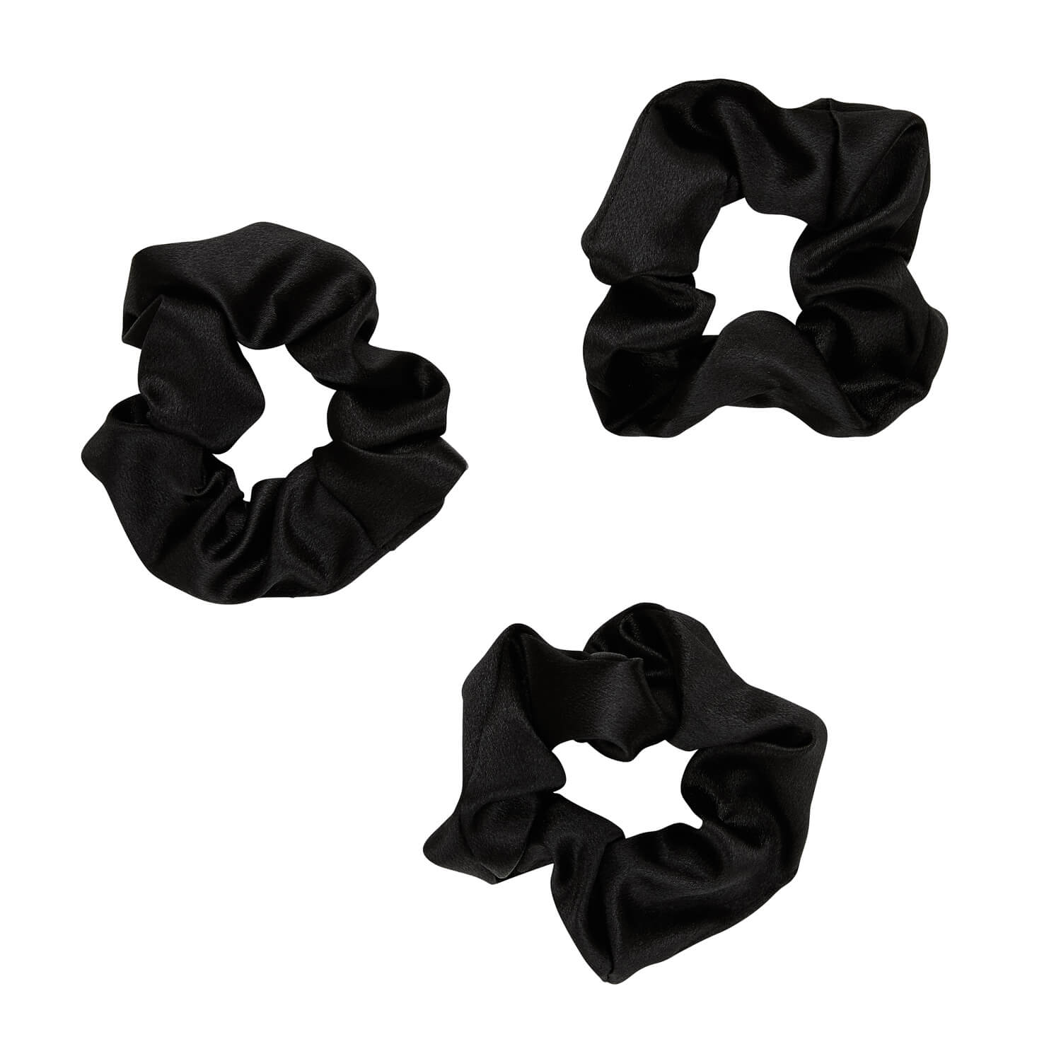 All Tied Up Scrunchie Set | Black Tie 02 | DB Cosmetics